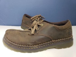 Dr Martens Doc Mens US 10 Nevin Brown Leather Oxford Split Toe Shoes AW004 - $24.75