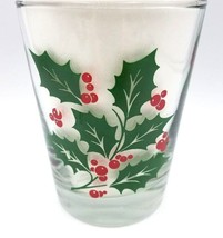 Set of 3 VTG Indiana Glass Holiday Double On-the-Rocks Crystal Flat Tumblers - £6.63 GBP