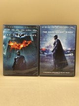 The Dark Knight and The Dark Knight Rises Christian Bale LOT 2DVD Bundle - £6.30 GBP