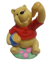 Vintage Disney x Enesco 8" Winnie the Pooh Hunny Pot Ceramic Piggy Bank - GUC - £20.13 GBP