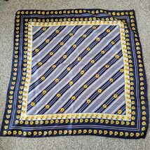 Vintage Robinson Golluber Multicolor Floral Print 26” Square Scarf Made ... - €9,75 EUR