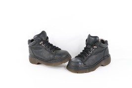 Vtg 90s Dr Martens Womens US 8 UK 6 Goth Grunge Chunky Platform Leather ... - $148.45