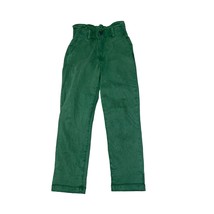 Kut From The Kloth Rachel High Rise Paperbag Waist Green Straight Leg Jeans Sz 4 - £25.36 GBP