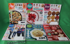 6 Food Network Magazine Back Issues 2017-2019 - £19.35 GBP