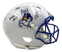 Robert O&#39;Neill Signed Navy Midshipmen Full Size Authentic Helmet Never Q... - $387.98