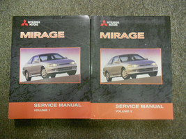 2002 Mitsubishi Mirage Service Réparation Atelier Manuel Set 2 À. Usine OEM Book - $289.94