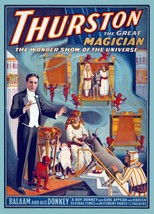 7681.Vintage design Poster.Home room office decor.Thurnston Magician.Magic show - £12.68 GBP+
