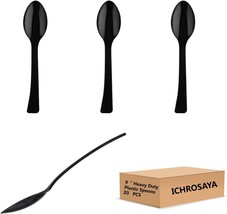 Disposable Plastic Spoons, 9 Inch, 20 Count, Heat Resistant, Heavy Duty,... - £31.09 GBP