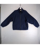 Vtg 90s Timberline Colorado Full Zip Navy Fleece Jacket Men&#39;s M Made USA... - $404.25 MXN