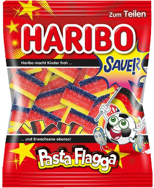 Haribo Pasta Flagga 160g - $3.99