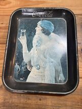 Vintage 1970's Coca Cola 13.5" x 10.5"  Metal Serving Tray 1920's Flappe... - $13.85