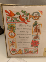 Christmas Hallmark Greeting Cards-VTG Nicest Things Happen at Christmas’ 25Ct - £13.49 GBP
