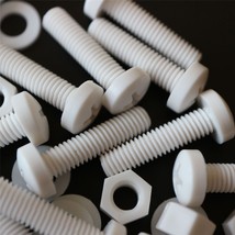 20x White Screws Plastic Nuts &amp; Bolts, Washers, M5 x 20mm, Anti-Corrosion - $298.49 MXN