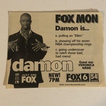 Damon Tv Series Print Ad Advertisement Vintage Damon Wayans TPA1 - £4.64 GBP