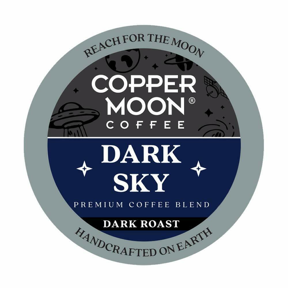 Copper Moon Dark Sky Blend Coffee 20 to 144 K cups Pick Any Size FREE SH... - $19.88+