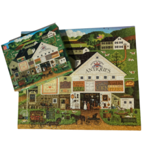 Charles Wysockis Americana Jigsaw Puzzle Antiques Store Country Landscap... - $29.99