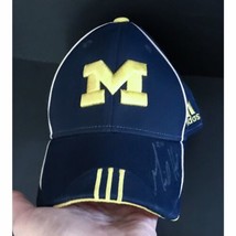 Adidas University Of Michigan Signed Hat Mike Hart #20 Jarrett Irons #37 Cap S/M - $23.76