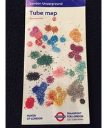 LONDON UNDERGROUND TUBE MAP DECEMBER 2013, IMRAN QURESHI, ARTIST - £5.56 GBP