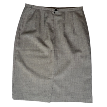 Harve Benard Womens Pencil Skirt Multicolor Above Knee Zip Pleats Slit W... - £16.67 GBP