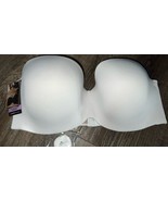 Maidenform ~ Women&#39;s Strapless Bra Hidden Underwire Convertible White ~ ... - £16.81 GBP