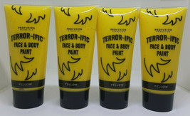 set of  4 Profusion Cosmetics Terror-ific Face &amp; Body Paint Yellow (bran... - $368.13 MXN