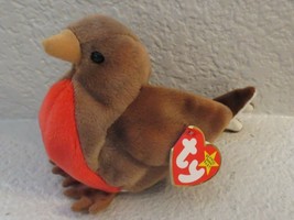 Ty Beanie Baby Early the Robin 1997 5th Generation Hang Tag Gasport Tag ... - $6.72