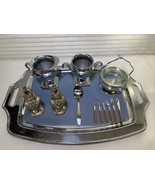 Anchorware Chromium Plated Percolator Coffee Set - $1,126.72 MXN