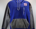 A) Nike New York Football Giants NFL Team Apparel Blue Gray Hoodie Men XXXL - $49.49
