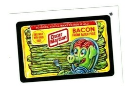 2020 Mars Attacks Wacky Packages Series 3 &quot;OSCAR MARTIAN BACON&quot; #13 Stic... - $2.99