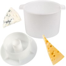 Cheesemaking Kit Punched ?heese Mold Press Strainer Cheese +Follower Piston 1.8L - £18.32 GBP