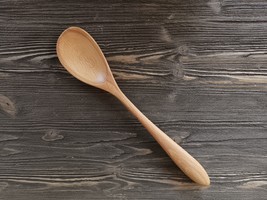 All-purpose wooden spoon from beech wood Cooking spoon  Stirring spoon   - £29.94 GBP