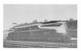 Pennsylvania Railroad #4822 ENGINE-STREAMLINE Either Way~Postcard** - £7.09 GBP