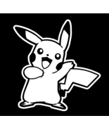 Pokémon anime monster B/W Pikachu Cartoon #3 - Sticker Decal Truck Car P... - €3,84 EUR+