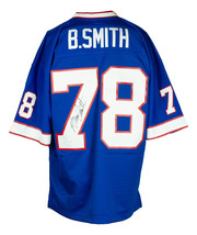 Bruce Smith Signed Buffalo Bills Blue Mitchell & Ness Football Jersey JSA ITP - $378.29