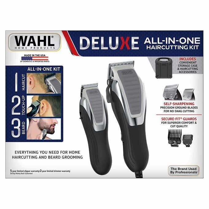 Primary image for Wahl Deluxe All-In-One Hair Cutting Kit