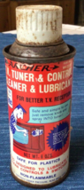 Vintage EMPTY 1973 Archer TV Tuner Control Cleaner Lubricant Radio Shack ~876A - £12.13 GBP