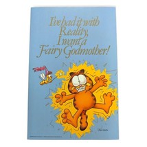 Vintage Garfield Poster 13.5&quot; x 9&quot; Office Classroom Motivational Humor Jim Davis - £14.16 GBP