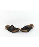 Vtg Betula Birkenstock Womens 7 Distressed Leather Buckle Strap Sandals ... - $61.01 CAD