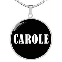 Carole v02 - Luxury Necklace Personalized Name Gifts - £32.08 GBP