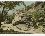 A Scene in Palo Duro Canyon Amarillo Texas Postcard 1913 - $17.82