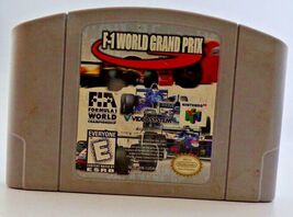 F-1 World Grand Prix (Nintendo 64, 1998) Authentic N64 Cartridge Only - $4.08 CAD