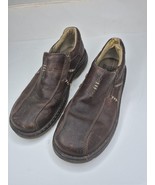Dr Martens Mawgan Loafers Men Size 11 Brown Leather Slip On Shoes - $348.36 MXN