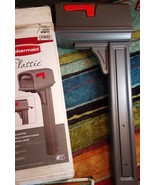 RubberMaid Classic 2 Door MailBox w Post Gray Color CL1000GR 1A All In One Combo - $39.19