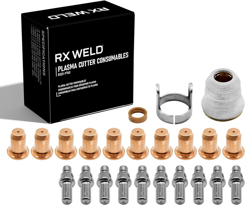 Lightweight 23pcs Plasma Cutting Torch Parts Set - Perfect for Professionals Item image 3