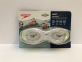 Speedo Adult Kingston Curved Lenses Goggle, #7750268-104, Clear NIP - $55.00