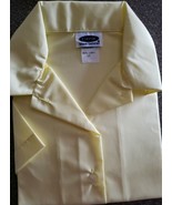 Classic Brand ~ School Uniform Shirt ~ Yellow ~ Girl&#39;s Size 10 ~ Short S... - $22.44