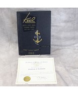 Keel US Navy 1968 Recruit Training Yearbook Great Lakes IL Terrance Brus... - $39.19