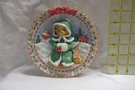 Cherished Teddies Bear THE SEASON OF JOY Dated 1995 Plate - $39.95