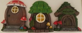 Fairy Garden House Doors 4”x3”x1” S20, Select: Type - $2.99