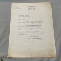 Barnes &amp; Barnes Attorney Letter Beaumont Texas 1930  - €20,53 EUR